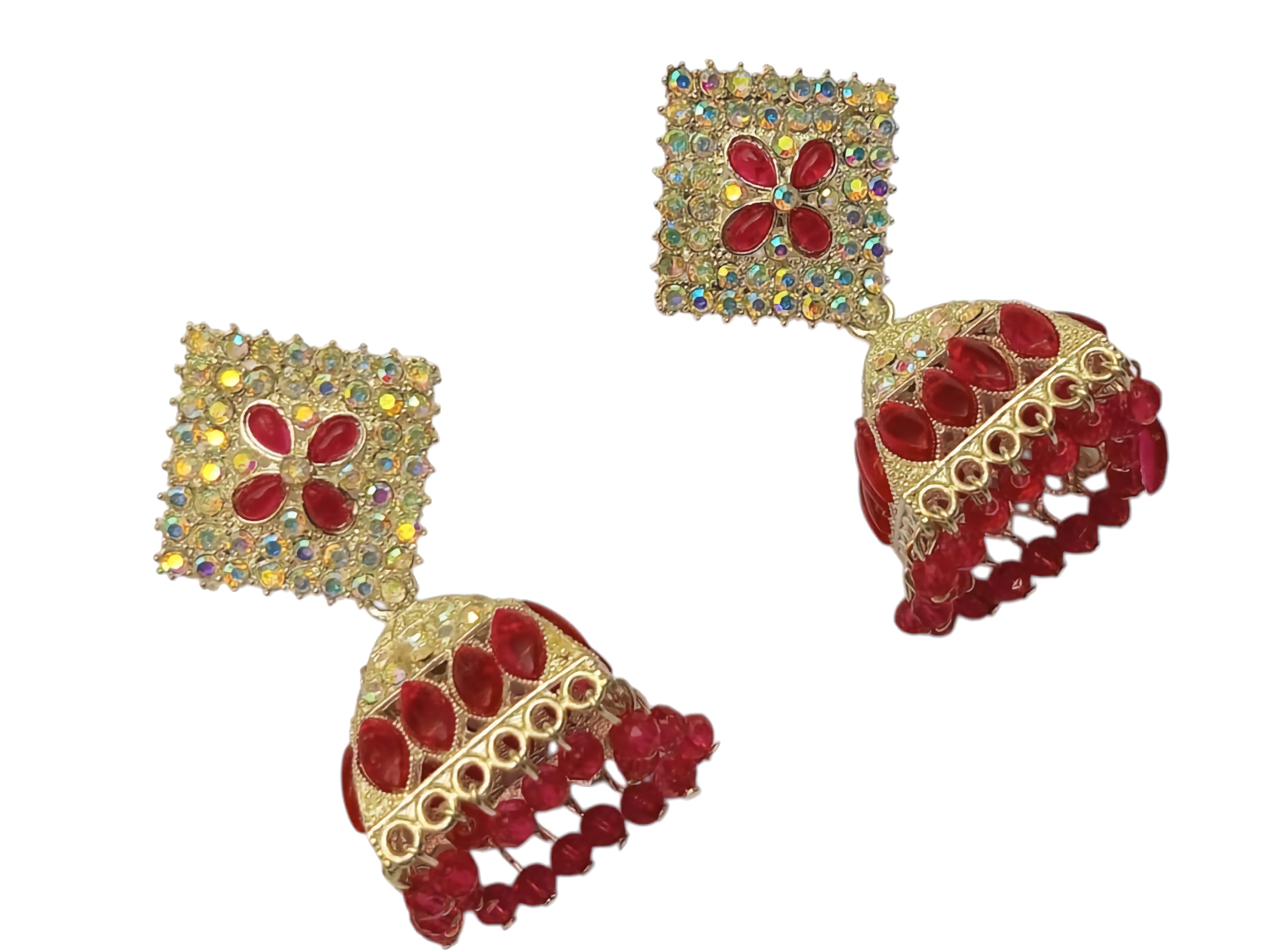 Ruby Jhumkas