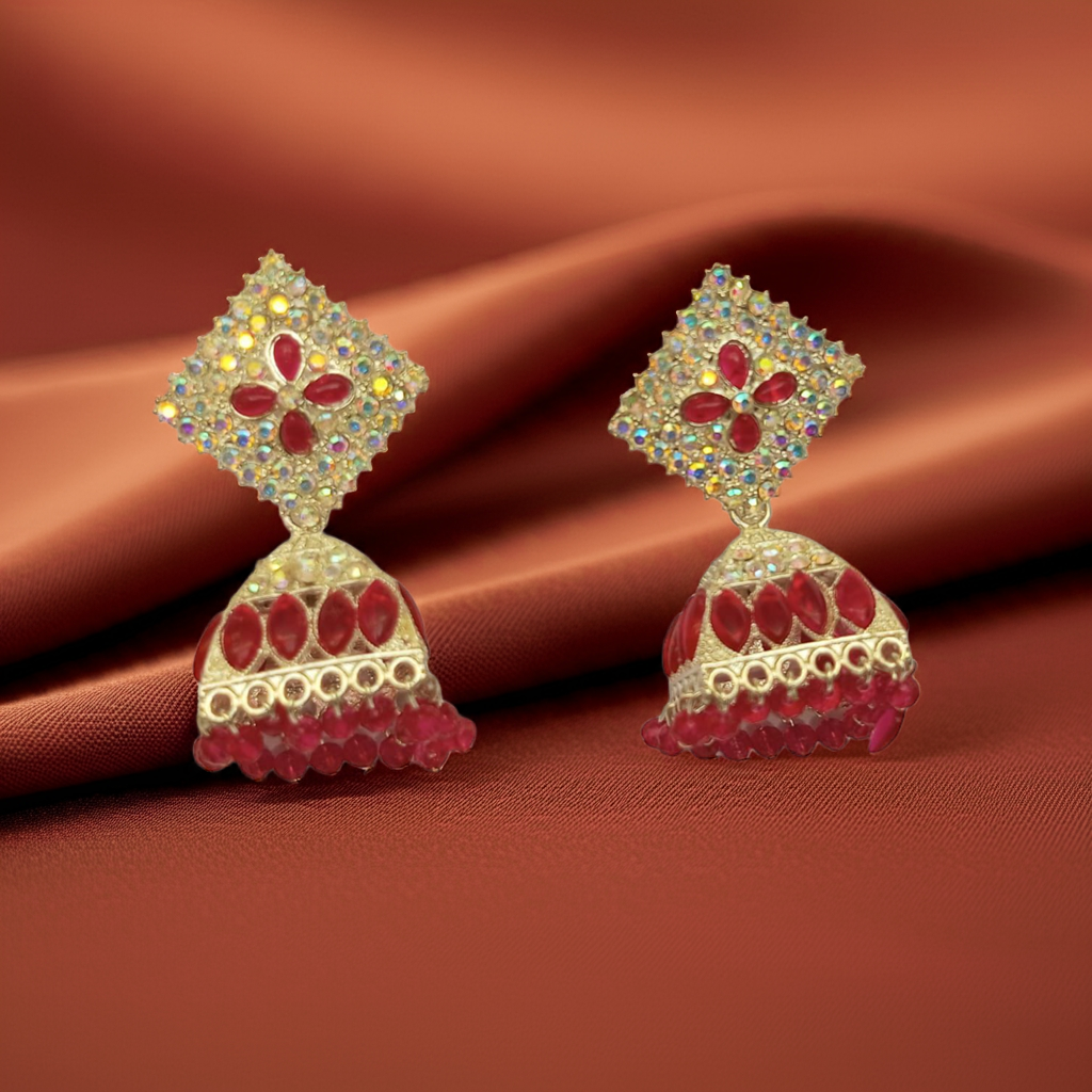 Ruby Jhumkas