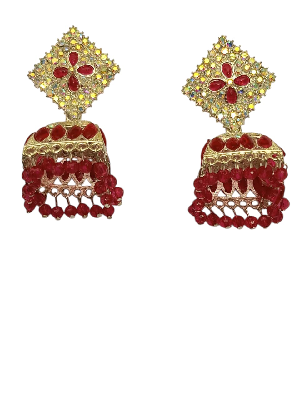 Ruby Jhumkas