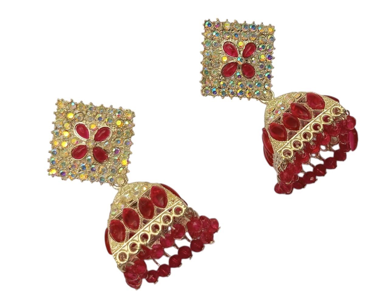 Ruby Jhumkas